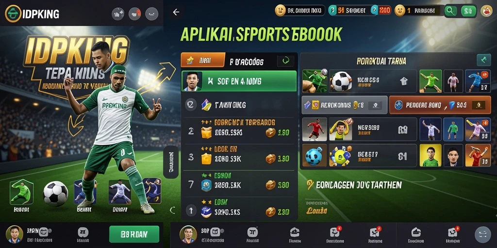 Tampilan gameplay seru dari aplikasi Sportsbook IDPKING.