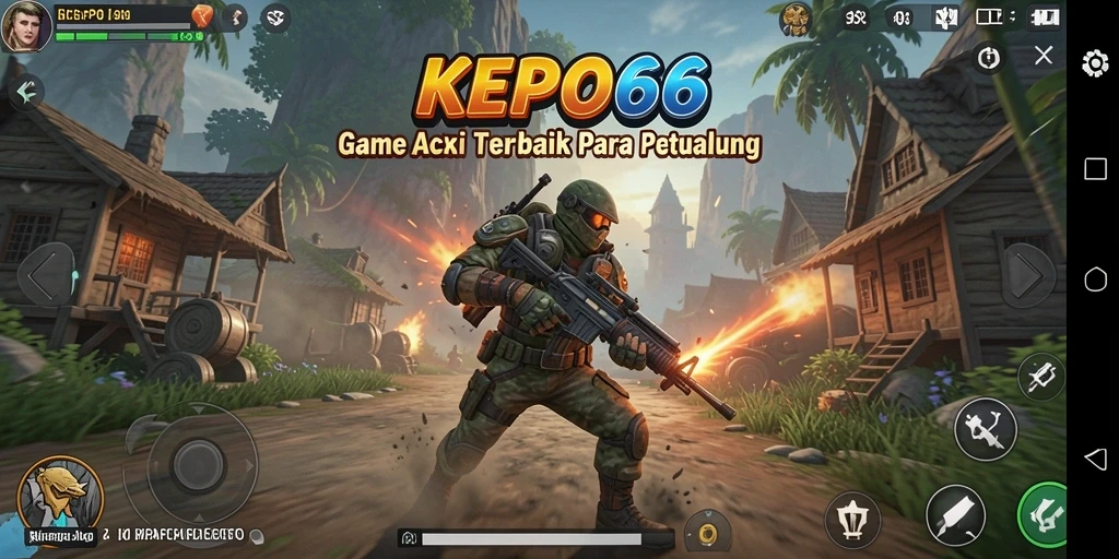 Tampilan gameplay seru KEPO66 dengan aksi intens.